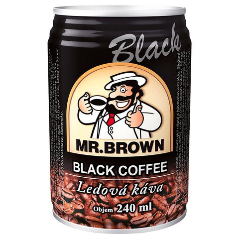 Mr.Brown Ledová káva black | 240 ml