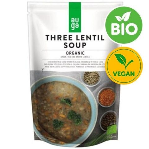 Bio Auga Three Lentil Soup | 400 g