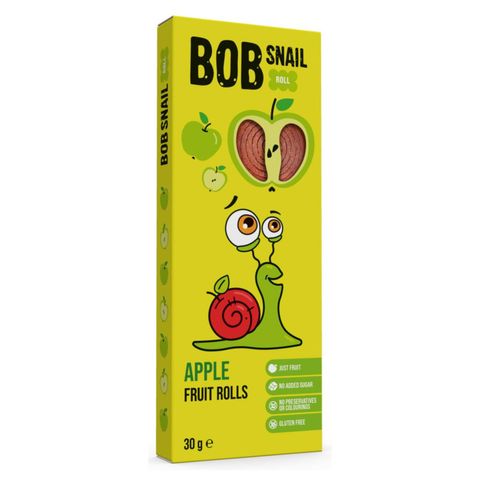 Bob-Snail Natural apple fruit rolls 30 g