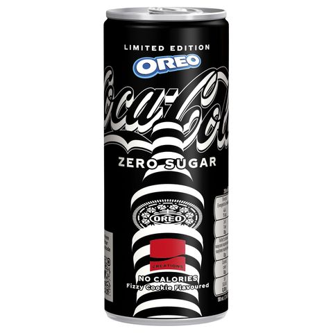 Coca Cola Creations ZERO oreo ízesítésű szénsavas üdítőital 250 ml