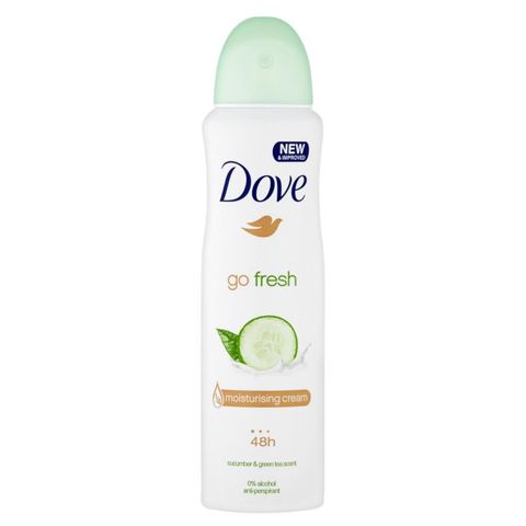 Dove Antiperspirant sprej dámský go fresh okurka & zelený čaj | 150 ml