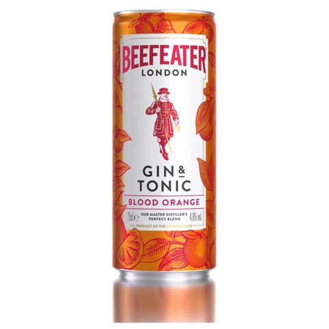 Beefeater gin & tonic blood orange mixed drink 4.9% | 250 ml