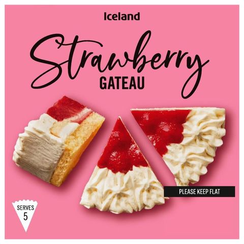 Iceland Strawberry Gateau | 375 g