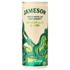 Jameson Irish Whiskey Ginger Ale&Lime mixed drink 5% | 250 ml