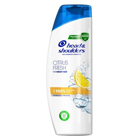 Head & Shoulders Citrus Fresh Anti Dandruff Shampoo for greasy hair 400 ml. For Daily Use