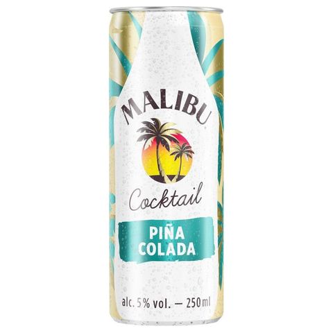 Malibu Cocktail Piňa Colada 5% | 250 ml