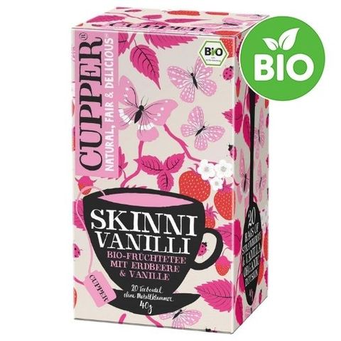 Bio Cupper Tea Skinni Vanilli | 20 x 2 g