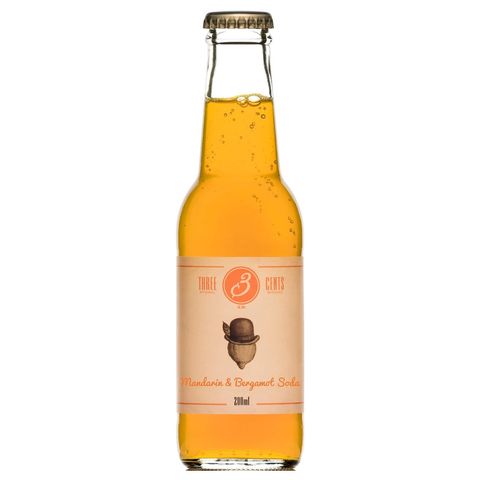 Three Cents Mandarin & Bergamot Soda | x 200 ml