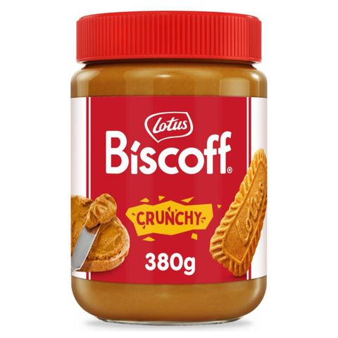 Lotus Biscoff Crunchy Spread from caramel biscuits | 380 g