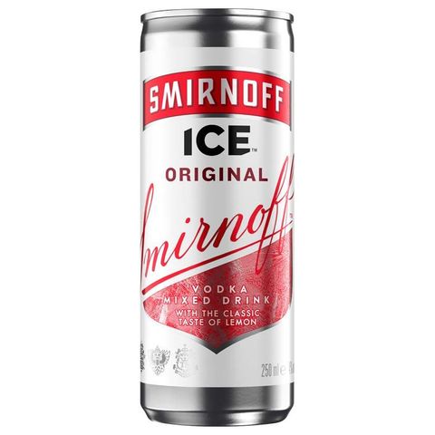 Smirnoff Ice Red vodka míchaný nápoj 4% | 250 ml