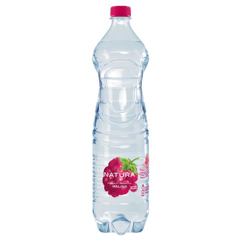 Natura Pramenitá voda malina bez cukru | 1,5 l