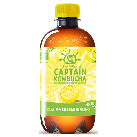 Captain Kombucha lemonade | x 400 ml