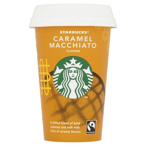 Starbucks Caramel Macchiato Low-Fat Milk Drink 220 ml