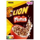 Nestlé Lion Minis karamellás és csokoládés ropogós mini gabonagolyók, vitaminokkal és ásványi 300 g