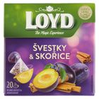 Loyd Bylinno-ovocný čaj aromatizovaný švestky & skořice | 20 x 2 g