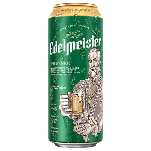 Edelmeister Pilsener Beer Pale Lager | 500 ml