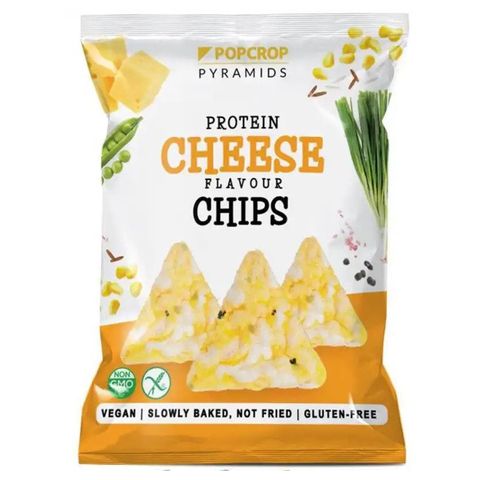 Popcrop High Protein Chipsy Sýr a cibule vegan | 60 g