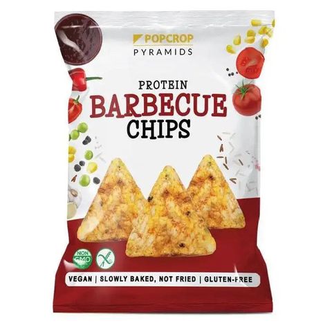 Popcrop Protein Chips Barbecue Vegan | 60 g