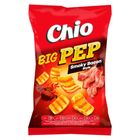 Chio Big Pep Smoky Bacon Style Fried Wheat-Potato Snack with Bacon Flavour 65 g