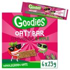 Goodies oat bars strawberry and apple | x 138 g