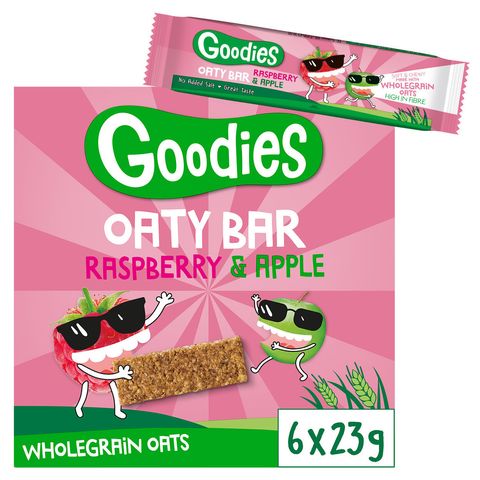 Goodies Oat Bars Raspberry and Apple | x 138 g