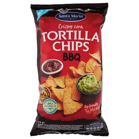 Santa Maria Tortilla chips BBQ | 185 g