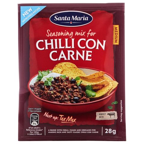 Santa Maria Seasoning mix chilli con carne | 28 g