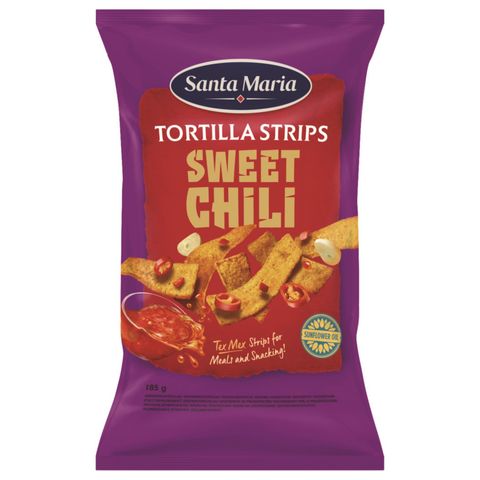 Santa Maria Tortilla chips strips sweet chilli | 185 g