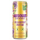 Absolut Cocktails Passionfruit Martini 5% 250ml plech | x 250 ml