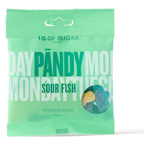 Pändy Jelly low sugar sour fish candies | 50 g