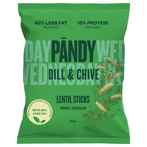 PÄNDY Lentil chips dill & chive | 50 g