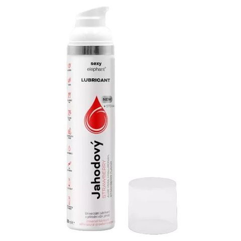 Sexy Elephant Strawberry Lubricant Gel | 100 ml