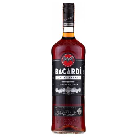 Bacardi Carta Negra Rum 37,5% | 700 ml