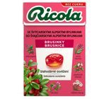 RICOLA Brusinky bez cukru 40g