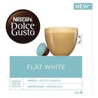 NESCAFÉ Dolce Gusto Flat White tejes kávékapszula cukorral 16 db 187,2 g