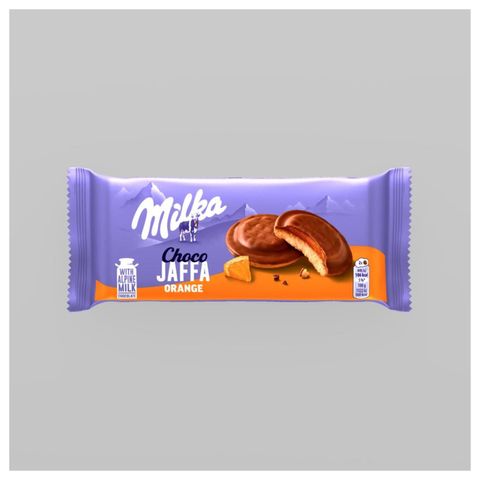 Milka Jaffa cakes with orange jelly | 147 g