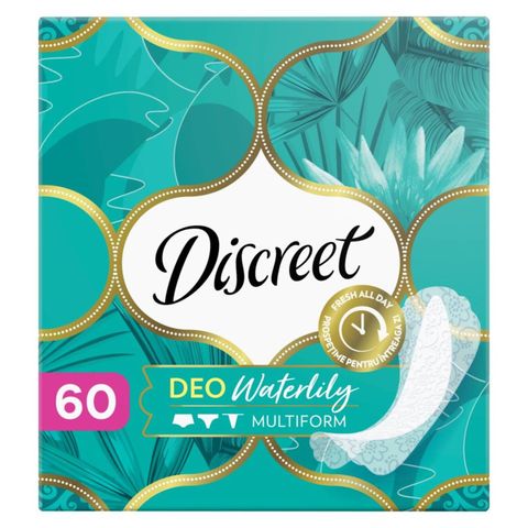 Discreet intimky Waterlily Multiform | 60 x 1 kus