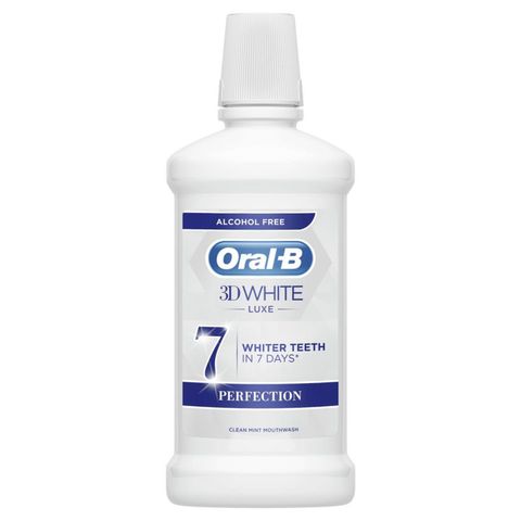 Oral-B 3D White Luxe mouthwash | 500 ml