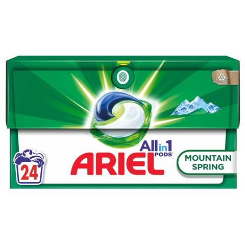 Ariel washing liquid pods Mountain Spring | 24 x 1 piece