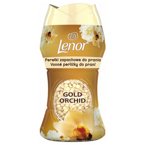 Lenor Lenor In-Wash Scent Booster Gold Orchid vonné perličky do praní | 140 g