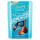 Lindt tejcsokoládé sókristályokkal és lágyan olvadó karamellás töltelékkel 200 g