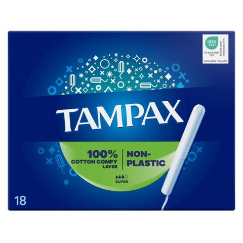 Tampax Super Tampons | 18 x 1 piece