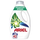 Ariel Folyékony Mos�ószer Mountain Spring Clean & Fresh 2.15 l, 43 Mosáshoz