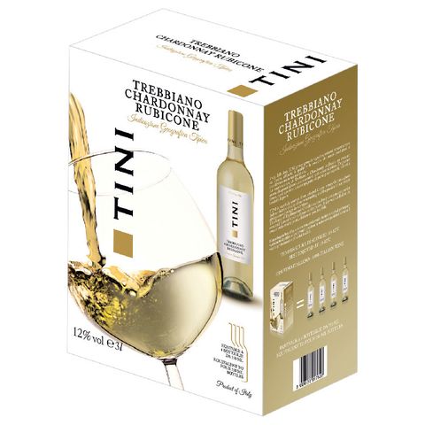 Tini Chardonnay White Wine Bi B | x 3 l