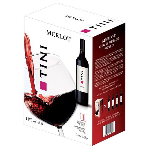 Tini Merlot Red Wine Bi B | 3 l