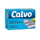 Calvo Sardinky ve slunečnicovém oleji | 120 g