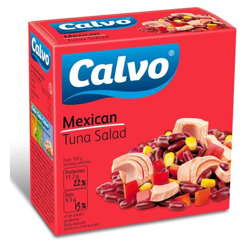 Calvo Tuňákový salát Mexický | 150 g