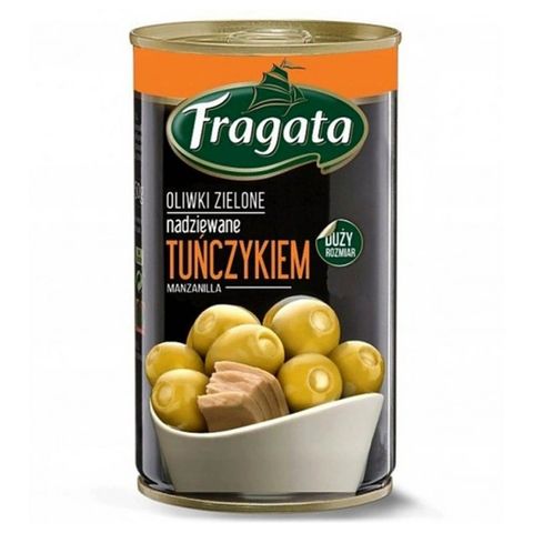 Fragata Green Manzanilla Olives Pitted with Tuna Filling | 300 g