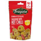 Fragata Pitted Green Olives with Olive Oil, Chilli, and Thyme | 70 g