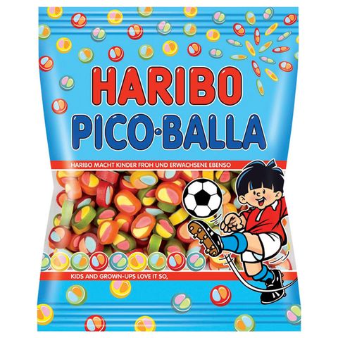 Haribo Veggie Pico-Balla gyümölcsízű gumicukorka 85 g